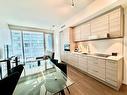 Cuisine - 1309-1155 Rue De La Montagne, Montréal (Ville-Marie), QC  - Indoor Photo Showing Kitchen With Double Sink 