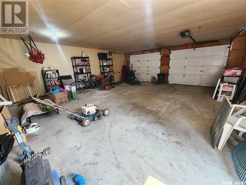 206 Heather Avenue, Ogema, SK - Indoor Photo Showing Garage