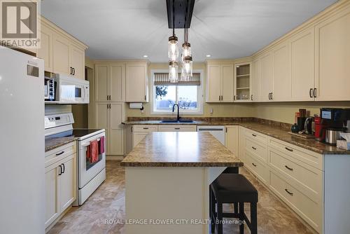 465004 Curries Road, Woodstock, ON - Indoor Photo Showing Kitchen With Double Sink