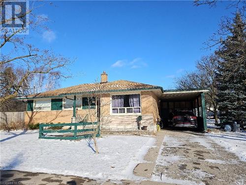 View of front of home with a carport - 140 Alvin Street, Waterloo, ON - Outdoor