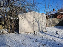 View of snow covered structure - 