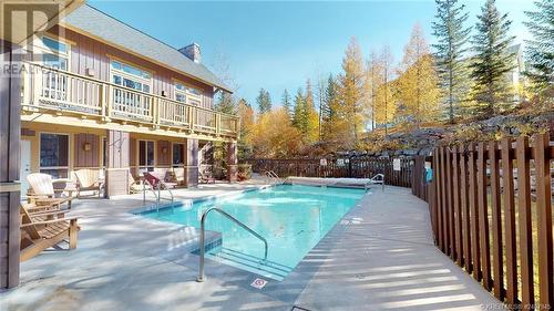 4559 Timberline Crescent Unit# 618 C, Fernie, BC - Outdoor With In Ground Pool With Deck Patio Veranda