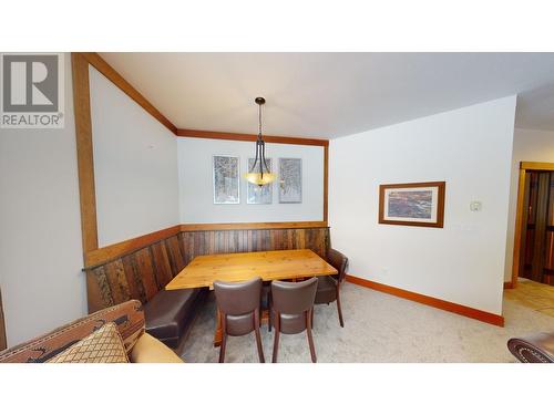 4559 Timberline Crescent Unit# 618 C, Fernie, BC - Indoor Photo Showing Dining Room