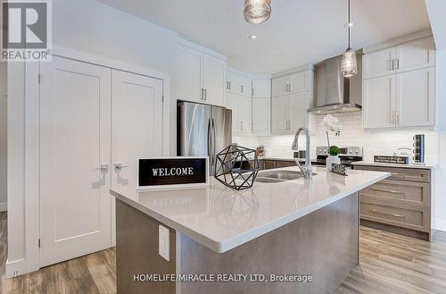 2194 Westpoint Heights, London, ON - Indoor Photo Showing Kitchen With Stainless Steel Kitchen With Double Sink With Upgraded Kitchen