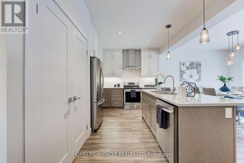 2194 Westpoint Heights, London, ON - Indoor Photo Showing Kitchen With Stainless Steel Kitchen With Upgraded Kitchen