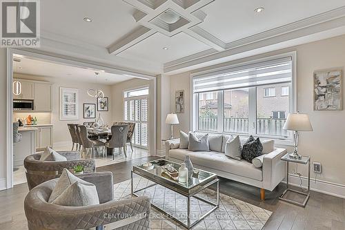 75 Jinnah Avenue, Markham, ON - Indoor Photo Showing Living Room