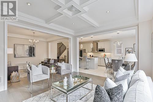 75 Jinnah Avenue, Markham, ON - Indoor Photo Showing Living Room