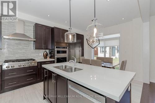 639 Bearberry Place, Milton, ON - Indoor Photo Showing Kitchen With Double Sink With Upgraded Kitchen