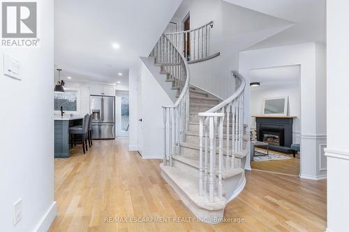 379 Devonshire Terrace, Hamilton, ON - Indoor Photo Showing Other Room With Fireplace