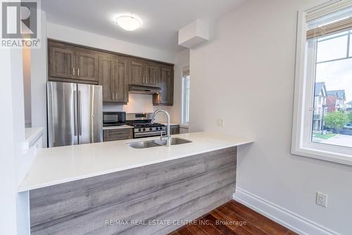 2 Near Lane, Hamilton, ON - Indoor Photo Showing Kitchen With Stainless Steel Kitchen With Double Sink