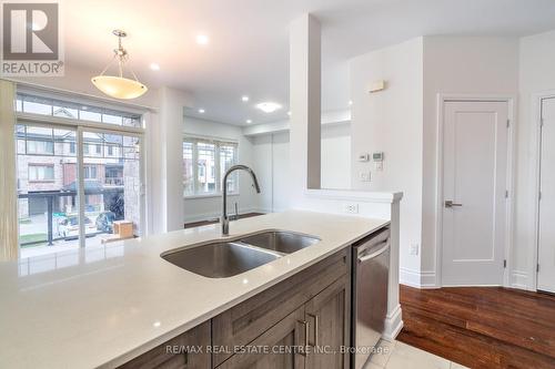 2 Near Lane, Hamilton, ON - Indoor Photo Showing Kitchen With Double Sink