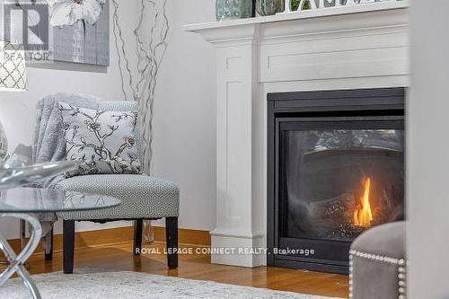 49 Dreyer Drive E, Ajax, ON - Indoor Photo Showing Living Room With Fireplace