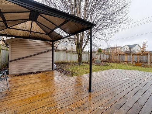 901 Copper Leaf Cres, Kitchener, ON - Outdoor With Deck Patio Veranda With Exterior