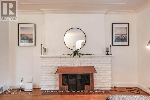 366 Beechgrove Drive, Toronto, ON - Indoor Photo Showing Living Room With Fireplace