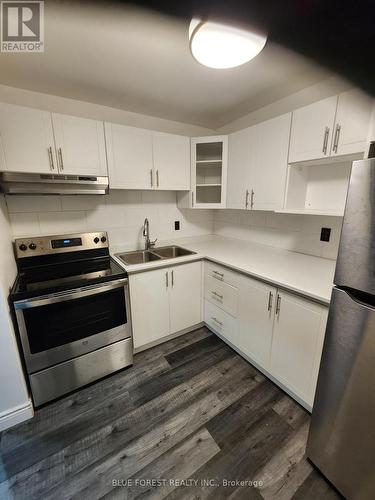 711 - 573 Mornington Avenue, London, ON - Indoor Photo Showing Kitchen With Double Sink