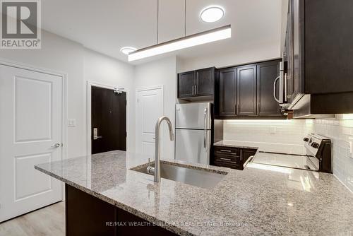 202 - 2333 Sawgrass Drive, Oakville, ON - Indoor Photo Showing Kitchen With Upgraded Kitchen