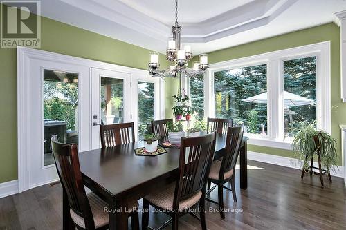 134 Louisa Street E, Blue Mountains (Thornbury), ON - Indoor Photo Showing Dining Room