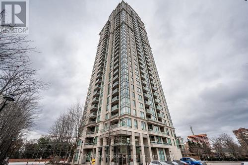 1510 - 3504 Hurontario Street, Mississauga (Hurontario), ON - Outdoor With Balcony With Facade