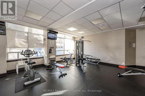 1510 - 3504 Hurontario Street, Mississauga (Hurontario), ON - Indoor Photo Showing Gym Room