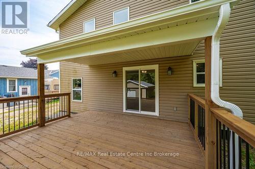 353 Wellington Street E, Wellington North (Mount Forest), ON - Outdoor With Deck Patio Veranda With Exterior