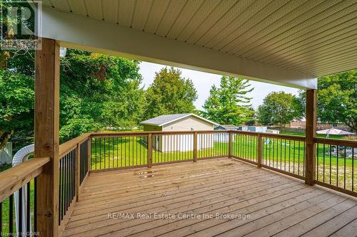 353 Wellington Street E, Wellington North (Mount Forest), ON - Outdoor With Deck Patio Veranda With Exterior