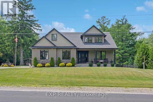 8037 Springwater Road, Aylmer, ON - Outdoor With Deck Patio Veranda With Facade