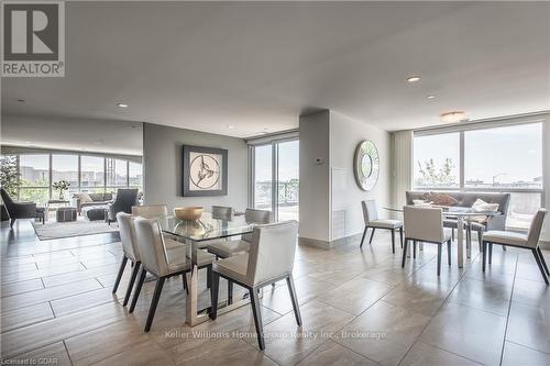 708 - 160 Macdonell Street, Guelph (Central West), ON - Indoor Photo Showing Dining Room