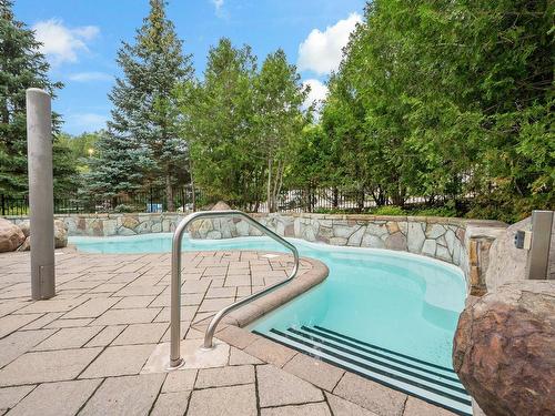 Spa - 331-3035 Ch. De La Chapelle, Mont-Tremblant, QC - Outdoor With In Ground Pool With Backyard