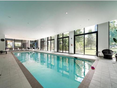 Piscine - 404-1228 Rue Des Bassins, Montréal (Le Sud-Ouest), QC - Indoor Photo Showing Other Room With In Ground Pool