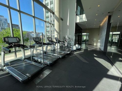 203-170 Fort York Blvd, Toronto, ON - Indoor Photo Showing Gym Room