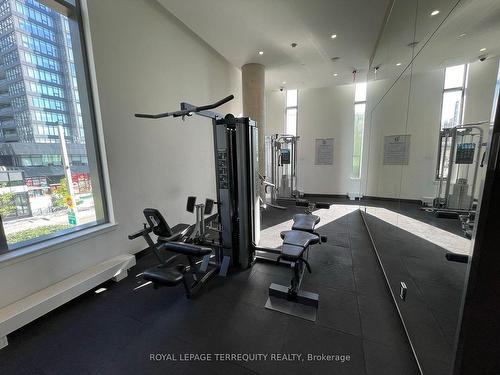 203-170 Fort York Blvd, Toronto, ON - Indoor Photo Showing Gym Room