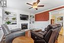 4291 Old Hwy 2, Belleville, ON  - Indoor Photo Showing Living Room With Fireplace 