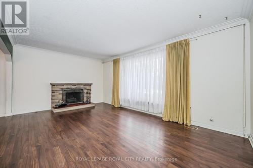 115 Marlborough Road, Guelph (Waverley), ON - Indoor Photo Showing Living Room With Fireplace