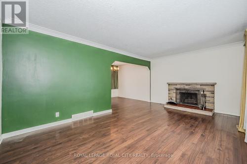 115 Marlborough Road, Guelph (Waverley), ON - Indoor Photo Showing Living Room With Fireplace