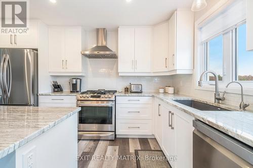 13 Glenco Road, South Stormont, ON - Indoor Photo Showing Kitchen With Upgraded Kitchen