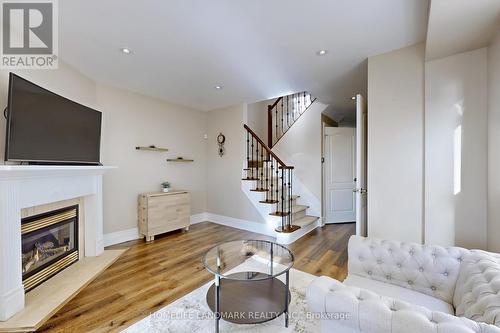 37 Del Francesco Way, Vaughan, ON - Indoor Photo Showing Living Room With Fireplace