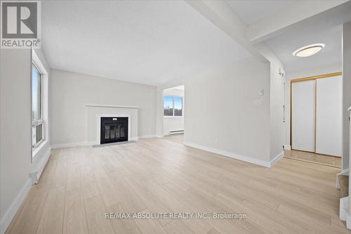 59B - 794 St. Andre Drive, Ottawa, ON - Indoor Photo Showing Living Room With Fireplace