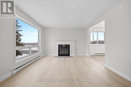 59B - 794 St. Andre Drive, Ottawa, ON - Indoor Photo Showing Living Room With Fireplace