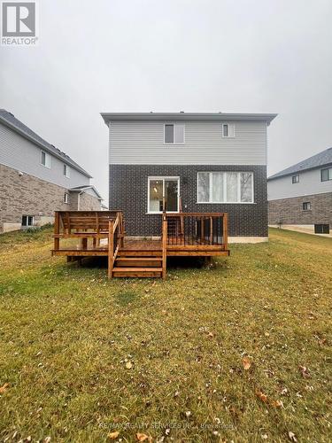 101 Basil Crescent, Middlesex Centre, ON - Outdoor With Deck Patio Veranda With Exterior