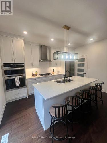 101 Basil Crescent, Middlesex Centre, ON - Indoor Photo Showing Kitchen With Stainless Steel Kitchen