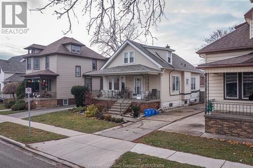 821 Marentette Avenue, Windsor, ON - Outdoor With Deck Patio Veranda With Facade