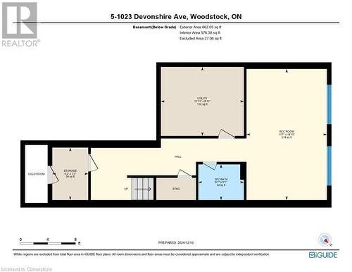 Basement - 1023 Devonshire Avenue Unit# 5, Woodstock, ON - Other