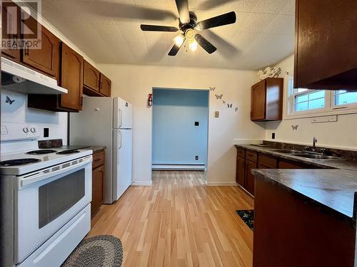 4 Camp Street, Grand Bank, NL - Indoor Photo Showing Kitchen With Double Sink