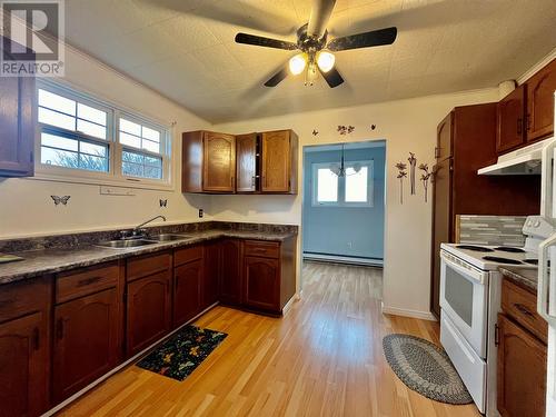 4 Camp Street, Grand Bank, NL - Indoor Photo Showing Kitchen With Double Sink