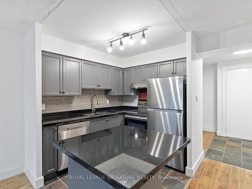 316-323 Richmond St E, Toronto, ON - Indoor Photo Showing Kitchen With Double Sink