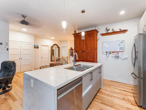 Cuisine - 113 Rue Arthur-Villeneuve, Cowansville, QC - Indoor Photo Showing Kitchen With Double Sink