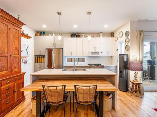 Cuisine - 113 Rue Arthur-Villeneuve, Cowansville, QC - Indoor Photo Showing Kitchen With Double Sink