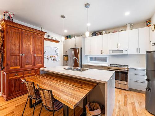 Cuisine - 113 Rue Arthur-Villeneuve, Cowansville, QC - Indoor Photo Showing Kitchen With Double Sink