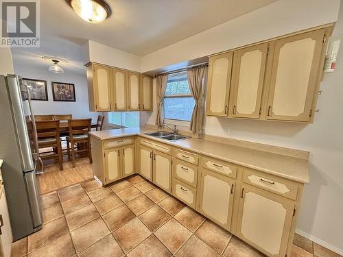 239 Lazzarin Street, Quesnel, BC - Indoor Photo Showing Kitchen With Double Sink