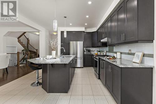 3141 George Savage Avenue, Oakville, ON - Indoor Photo Showing Kitchen With Double Sink With Upgraded Kitchen